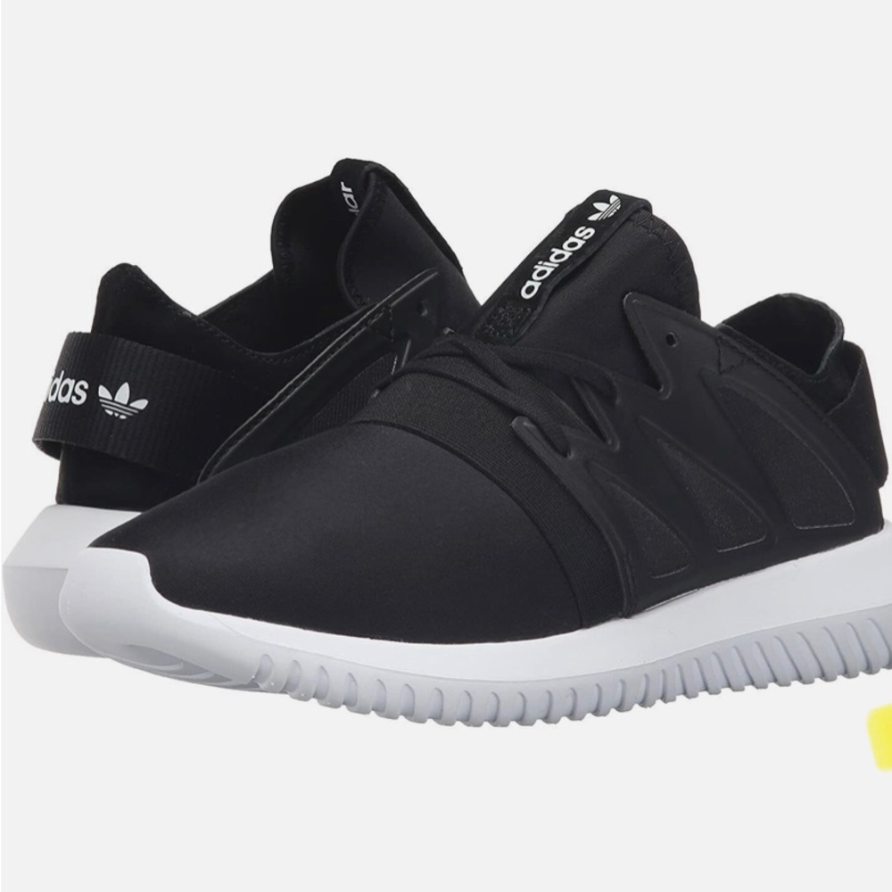 Black adidas running sneakers size 7.5